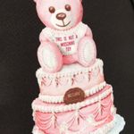 Moschino Authentic leather/texture Teddy Cake zip Crosby Photo 11