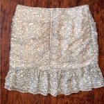 Chelsea and Violet Rouched Ruffled Boho Peasant Skirt, Women’s Juniors Size Medium Photo 3