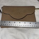 Nine West  Chic Tan Crossbody Bag with Gold Accents Photo 4