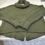 American Rag  Forest Green Turtleneck Sweater Photo 8