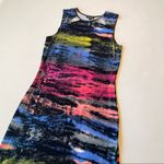 Topshop  Colorful Sleeveless MIDI Dress Photo 2