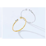 Boutique Dainty 14k Gold Filled‎ Baguette Solitaire Diamond Simulant Ring Photo 4