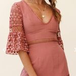 Selfie Leslie  | Believe It Crochet Detail Dress Photo 8