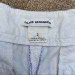 Club Monaco  Amber Short Raj Blue Stripe Size 2 Photo 10
