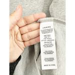 frame denim Frame Strong Shoulder Long Sleeve Polo Collared Sweatshirt Mini Dress Size M NWT Photo 5