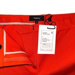 Theory NWT Classic Skinny Cropped Orange Pant in Fire Opal 0 Photo 4