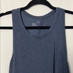 Gap  Fit Breathe Dark Blue Tie Back Tank Top Size Small Photo 2