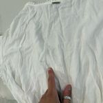 Amiani NWT Asymmetrical Ruffle Sleeve Tie Front SwimSuit CoverUp Womens XL White Photo 9