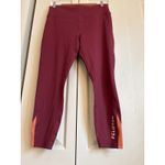 Peloton  Move Mission Leggings – Plum with Apricot Insert – Size XL – EUC Photo 6