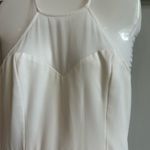 Lulus -  White Halter Top Dress - Size Small - wedding, Engagement, shower dress Photo 3
