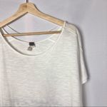 Free People  We the Free Gray & Ivory Midnight Colorblock High Low T-Shirt XS Photo 4