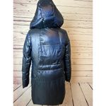 Gap Puffer Coat Down Quilted size Small Womens Packable Travel Hood Vintage Blue Photo 3