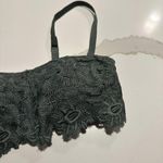 Aerie  Green Lace Bandeau Bralette Bra Top Lined Women’s Sz XS Extra Small Photo 8