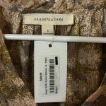 Grade & Gather  light pink and‎ brown shirt Photo 8