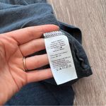 J.Crew J.‎ Crew 100% linen tee navy blue roll cuff sleeve Photo 5