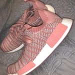 Adidas Pink And White NMD’s Size 9 Photo 0