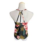 Kona Sol NWT Womens  O-Ring Tropical Strappy Back Tankini Top - Sz S Photo 5