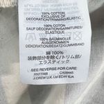 J.Crew Dress S Blue White Striped Muslin Off Shoulder Smocked Nautical Preppy Photo 10