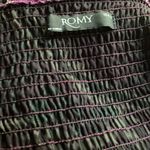 Feminine bright swirls summer maxi dress Purple Photo 1