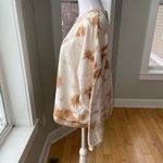 Time and Tru White Tan Neutral Tie Dye Sweatshirt Size Medium Photo 1