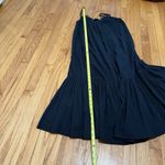 J.Crew  Black Ruffle Beach Dress‎ in Airy Gauze Size Small/Medium Photo 9