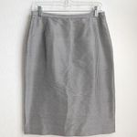 Oscar de la Renta Vintage  Gingham Pencil Skirt 8P Photo 0