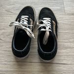 Vans Cheetah Print Stripe Black and White  Size 5 Photo 3