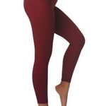 A New Day  deep red 7/8 length leggings Sz med NWT Photo 0