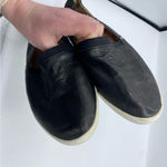 Frye  Women's Melanie Black Leather Slip On Loafer Comfort Shoes size 11 Photo 4