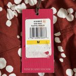 Vince Camuto Women’s Size M Rust Square-Neck Smocked-Back Maxi Dress NWT $69 Photo 10