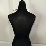 PINK - Victoria's Secret VICTORIAS SECRET BLACK WRAP FRONT CUT OUT HALTER SWIM TOP Photo 2