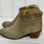 Zadig & Voltaire  Molly Suede Wester Ankle boot Tan 377 Photo 8