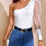 Puff Sleeve Top Size M Photo 0