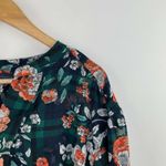 Tommy Hilfiger Clip Floral Urban Folklore Peasant Top Women's Size Small S Photo 6