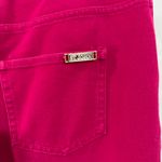 St. John Yellow Label Pink Heavyweight Twill Pants Size 4 Photo 2