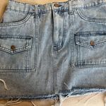 Sincerely Jules Blue Denim Mini Skirt Size 29 Photo 4