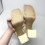 Dolce Vita Ivory Ashby Platform Braided Faux Leather Sandal Block Heels 9.5 White Photo 9