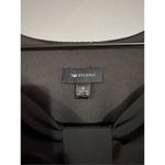 AB Studio  Black Sleeveless Dress With Bow Front Size Medium Photo 3