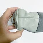 & Other Stories & Other Stories Blue Leather Makeup Bag Photo 4