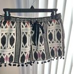Saylor Abstract Nylah Cotton Shorts Size Womens Medium Multi Color Photo 5