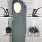 Dress Barn Two-Piece Set Sleeveless Dress Floral Coat Sage Green/Purple sz 20W Photo 6