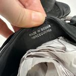 A.S.98 Barcelona Leather & Curb Chain Block Heeled Sandals Black Size 39 Photo 4