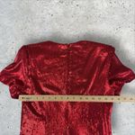 NBD  X Revolve Dorinda‎ Red Sequin Mini Dress Sz M NWT Photo 7