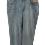 Madewell  The Perfect Vintage Wide-Leg Crop Jeans Denim High Waisted Blue 33 NWT Photo 1