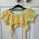 Blanco by nature top Yellow Size M Photo 3