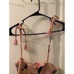 Take Pride Women's Pink Spaghetti Strap Tank Dress Flag Geometric Size XS Photo 1