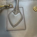Anne Klein Atlas Billie Dome Satchel Purse Tan/Gray Photo 3