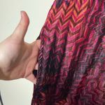 Johnny Was  Belle Burgundy Pink Velvet Sleeveless Tank Midi Dress sz M Photo 6