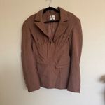 House Of CB House of‎ CB 'Makani' Mocha Hourglass Corset Blazer Size M Photo 3