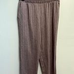 A New Day Brown Pinstripe Pants Photo 0